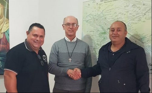 ACI/CDL TRANSMITIU BOAS-VINDAS AO NOVO PADRE DA PARÓQUIA SÃO LOURENÇO