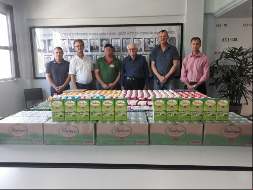 ACI/CDL REALIZOU ENTREGA DE DOAÇÕES A SANTA CASA DE MISERICÓRDIA