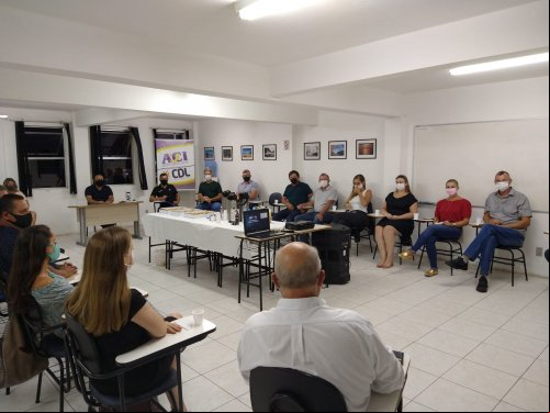 ACI/CDL REALIZOU 1ª REUNIÃO DE DIRETORIA GESTÃO 2022/2024