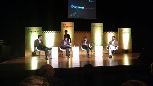 ACI/CDL DE SÃO LOURENÇO DO SUL PARTICIPA DO EVENTO GIRO PELO RIO GRANDE EM CAMAQUÃ.