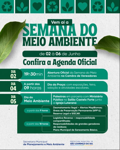 SEMANA DO MEIO AMBIENTE