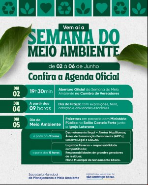 SEMANA DO MEIO AMBIENTE