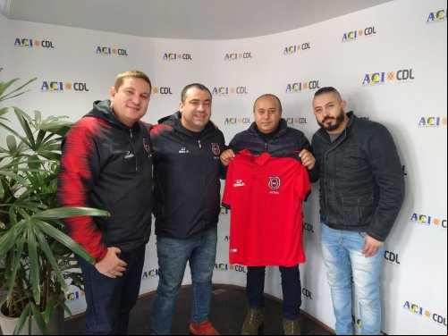 ACI/CDL RECEBEU VISITA DA ABF FUTSAL DE SÃO LOURENÇO DO SUL