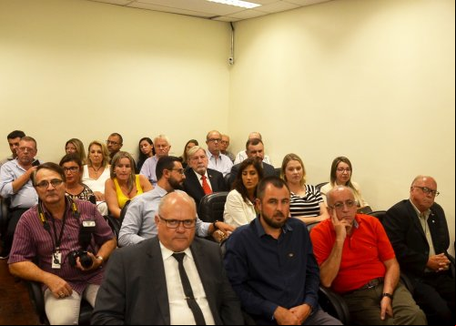ACI/CDL ESTEVE PRESENTE EM SOLENIDADE DE POSSE DOS NOVOS MAGISTRADOS DO FORO DA COMARCA DE SÃO LOURENÇO DO SUL