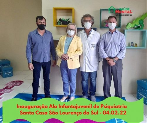 SANTA CASA: ACI/CDL PARTICIPOU DE ATO DE INAUGURAÇÃO DE ALA INFANTOJUVENIL DE PSIQUIATRIA DA INSTITUIÇÃO