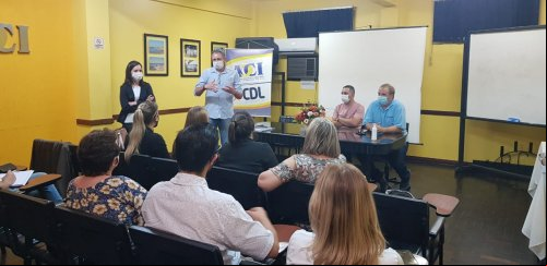 ACI/CDL REALIZOU REUNIÃO PARA TRATAR DOS PROGRAMAS PCMSO, PPRA E LTCAT