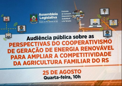ENERGIAS RENOVÁVEIS E O COOPERATIVISMO: ACI/CDL PARTICIPOU DE AUDIÊNCIA PÚBLICA DA ASSEMBLEIA LEGISLATIVA