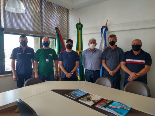 ACI/CDL REUNIU-SE COM PREFEITO MUNICIPAL E PRESIDENTE DA CÂMARA DE VEREADORES